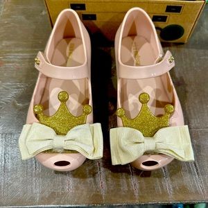 Mini Melissa Princess Sandal Size 10